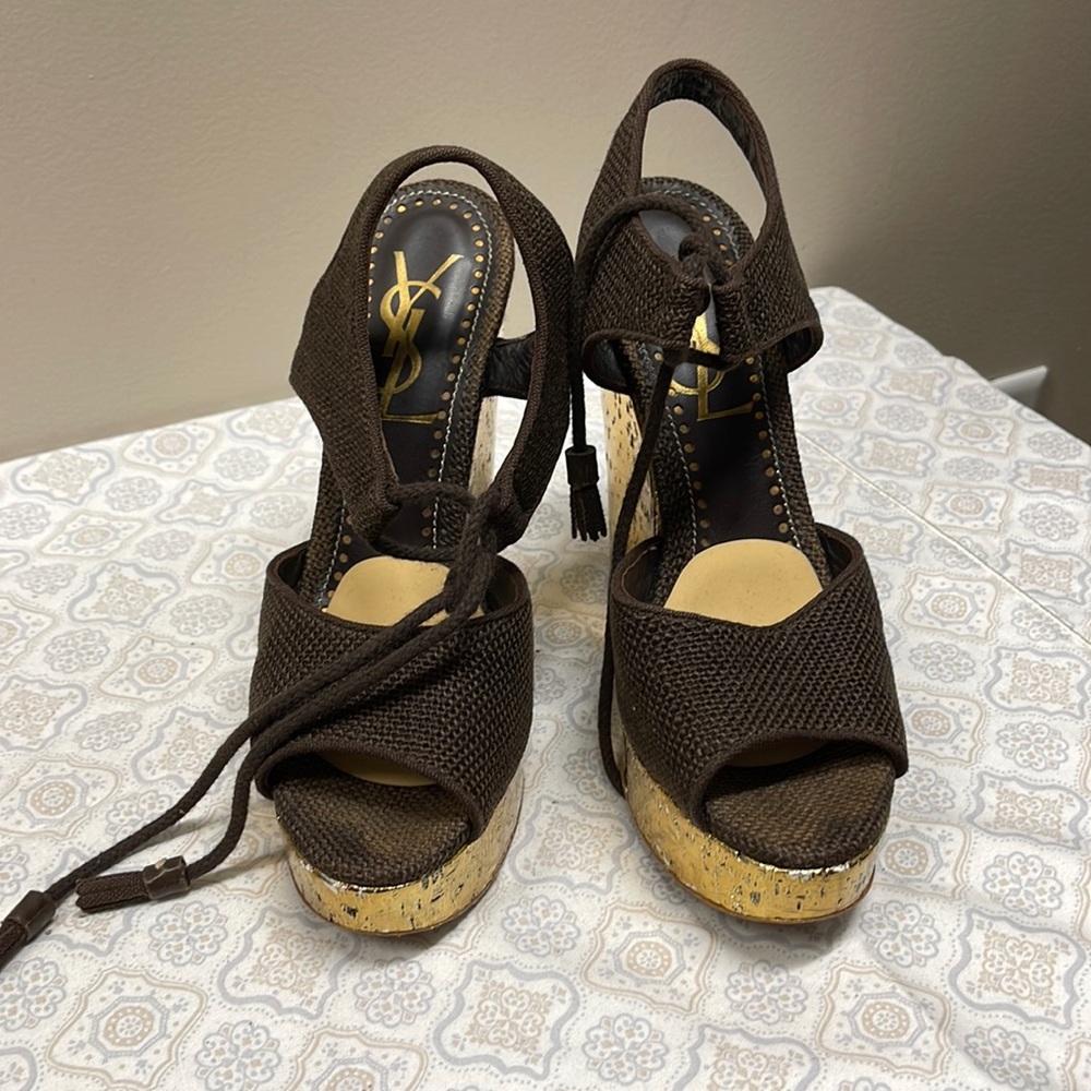 YSL wedges